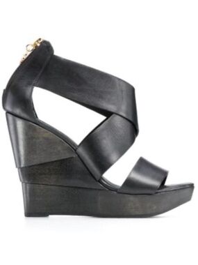 Diane Von Furstenberg Wedge Sandals